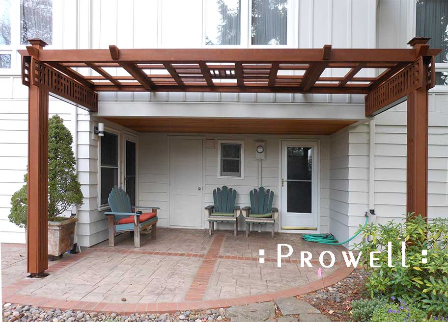 wood garden arbpr #23 on Portland, Oregon. prowell