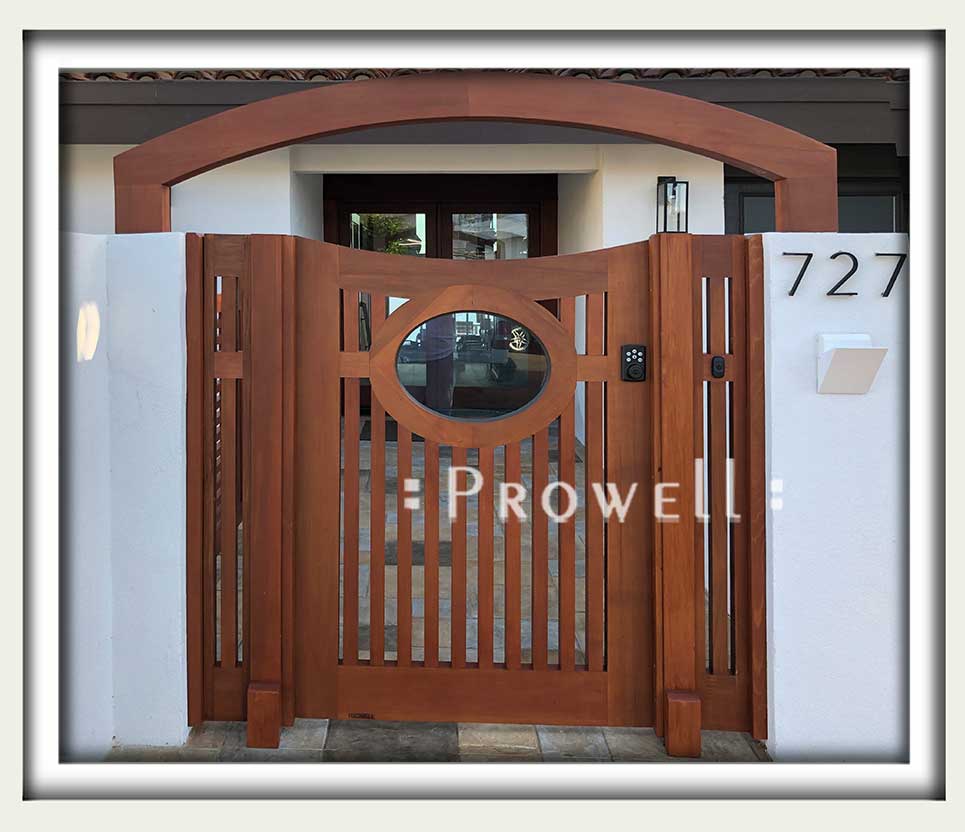 custom wood garden arbor #9-6 in Dana Point, CA