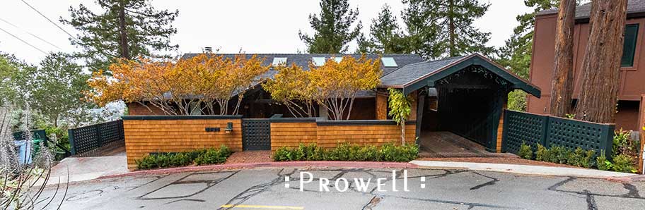 site photo showing the house architecture for garden gate #101-2 in berkeley, California