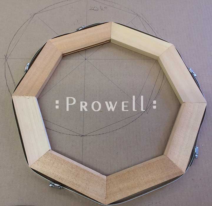 cropped image of shop photo showing the geometry of wooden gate with window #102