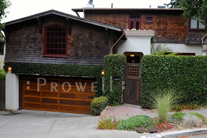 site photograph showing the wood fencing gate #103-2 in Berkeley, CA