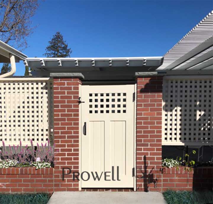 site photo of wood gates #103-4 in palo alto, california