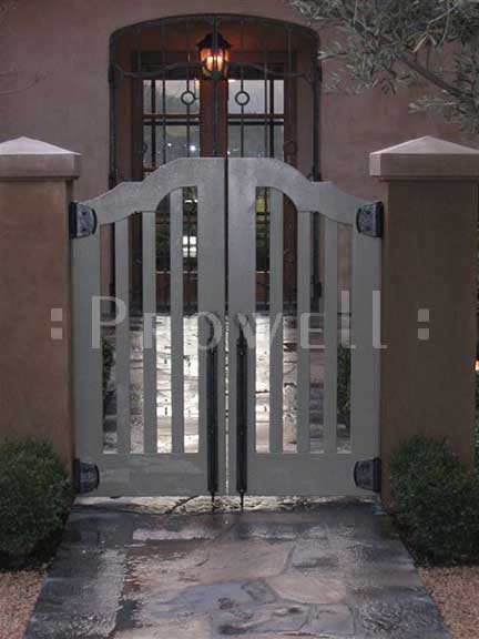 garden_gates_105_1b Wood Garden Gate #105 in Napa, CA