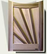wood garden gate #107