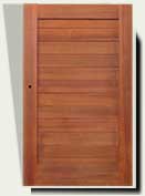 custom wood horizontal wood gate #108. prowell