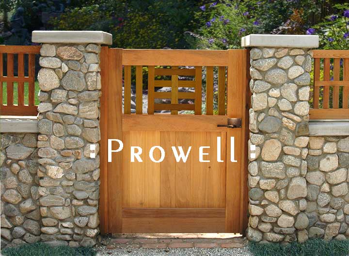 site photo showing gate design #10-3 in pasadena, california.