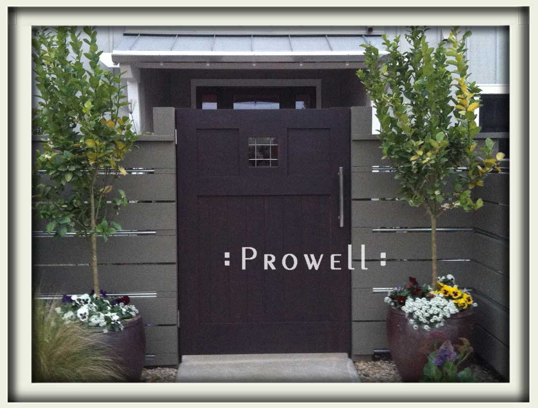 site photograph showing window gate #112-2 in Encinitas, California