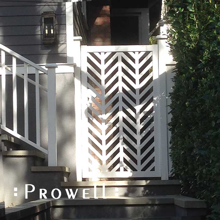 Another site photograph showing garden gate #11-1 in in Marin County, California