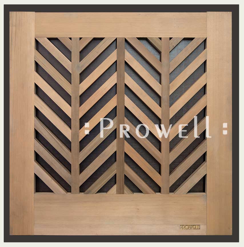 cropped image showing wood gate design in New York #11-3
