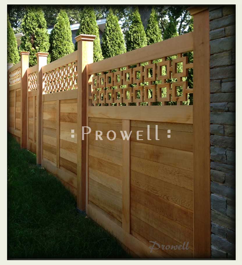 site photograph showing wooden gate #12 in Eastchester, New York. prowell