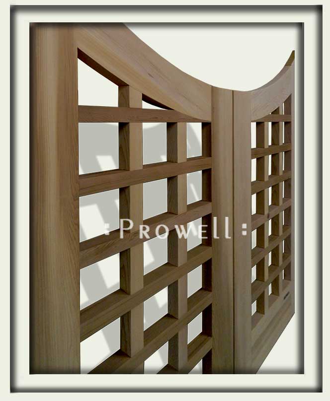 arched wooden garden gates #13 in San Francisco