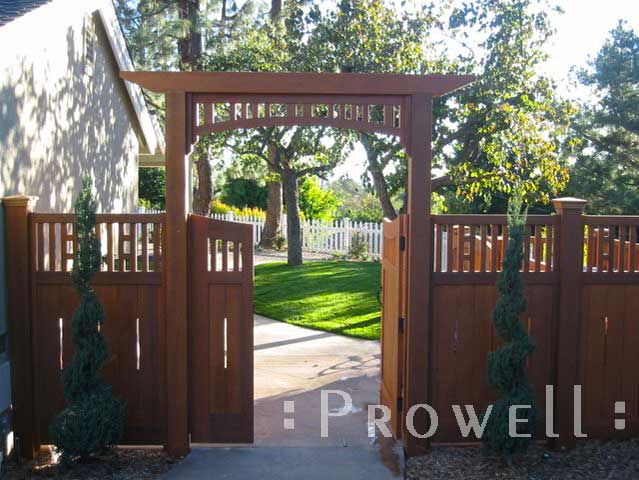 image showing double gates #71-1 from the courtyard in santa anna, california