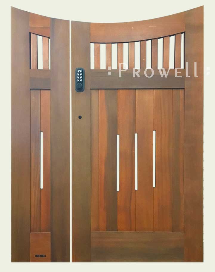 cropped gates #17-3 showing the Lockey 2210 mechanical deadbolt