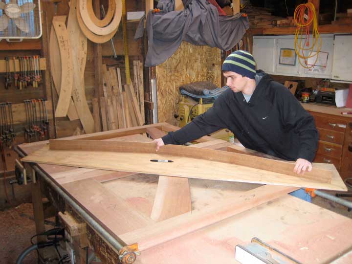 shop photograph showing how to build the modern front gate #202