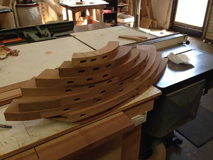 Progress photograph showing how do I build the modern gate 206