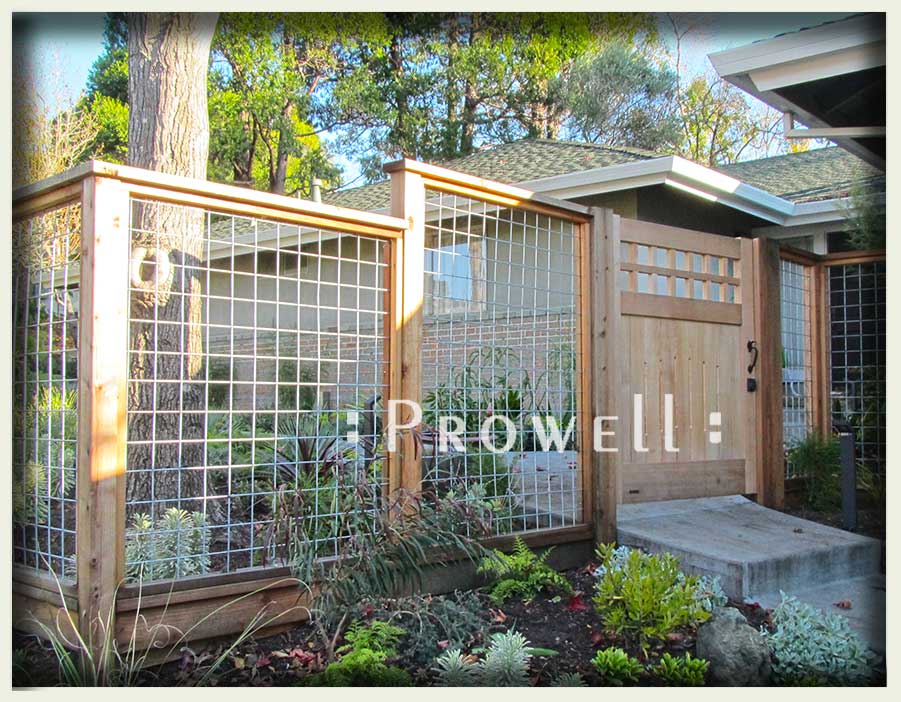 Site image showing wood gate 20-15 in the san francisco bay area