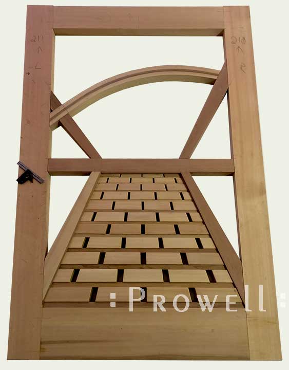 shop photograph showing the vanishing perspective gate #211 in-progress