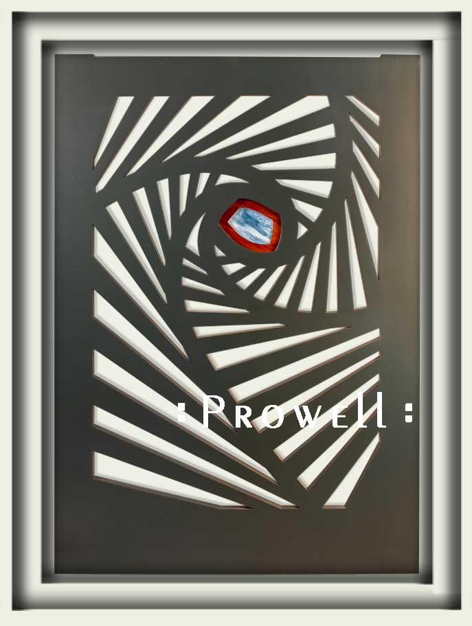 cropped photograph showing the pinwheel gate #215