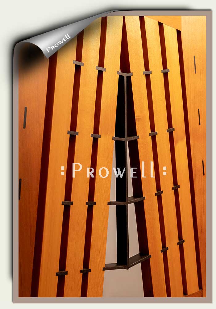 cropped close-up photograph of the modern gate design #216