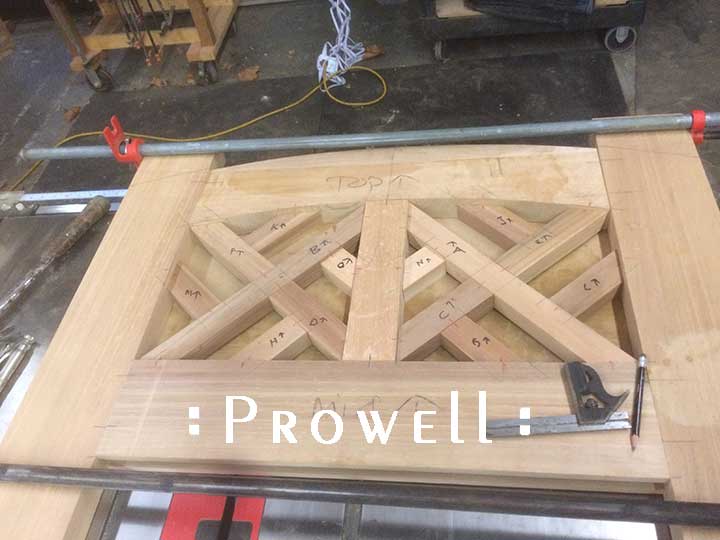 showing how to build and label the patterns for gate 23.