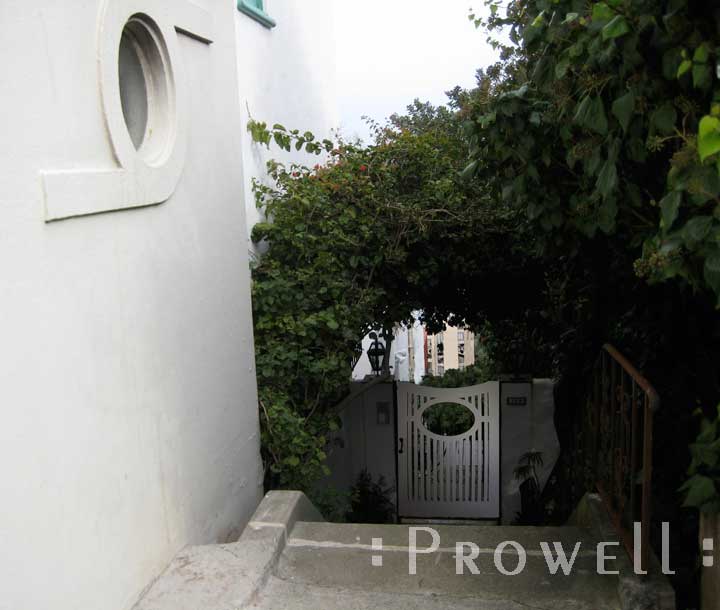 custom wood garden gates in San Francisco