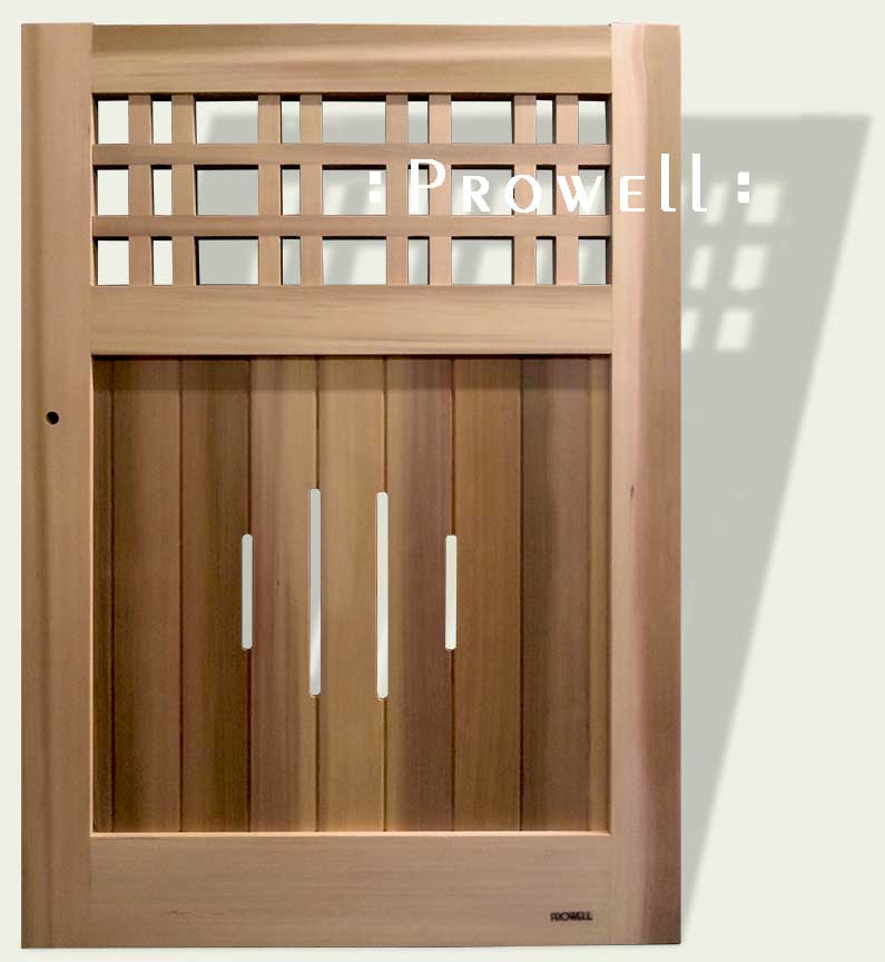 Arts and Crafts wood gate #3