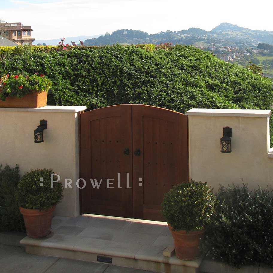 SOLID WOOD PRIVACY GATES IN tiburon, CA. Prowell