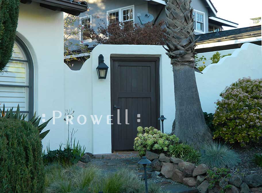 custom wood garden gate #31 in Oakland