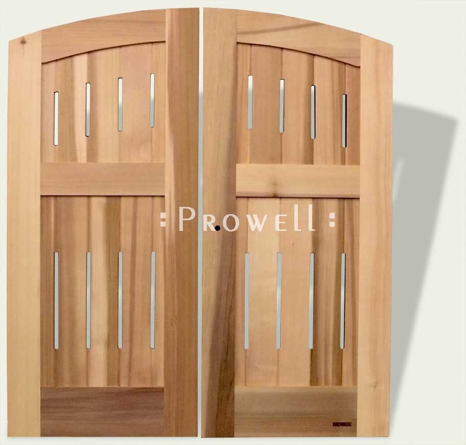 cropped image showing wood fence gate 31-9