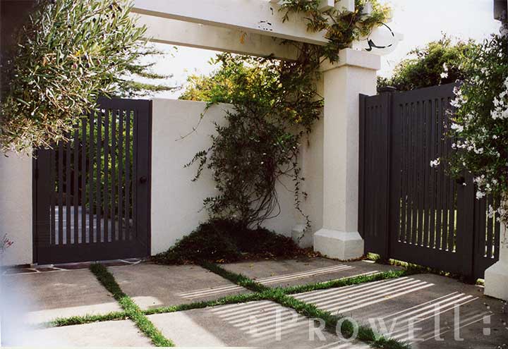 Site photo showing picket gate #32-3 in San Rafael, California