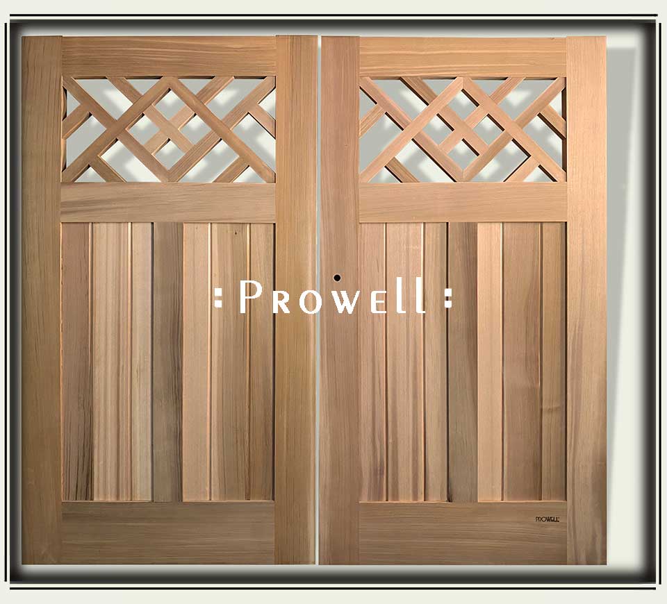 cropped image of main gate design #39-2 as double gates.