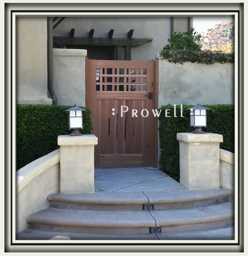 site photo of fences and gates #3-2 in Altadena, CA. prowell