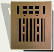 Open Grid Wood Garden Gate #52