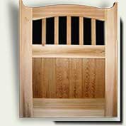 Custom Wood Garden Gate #56