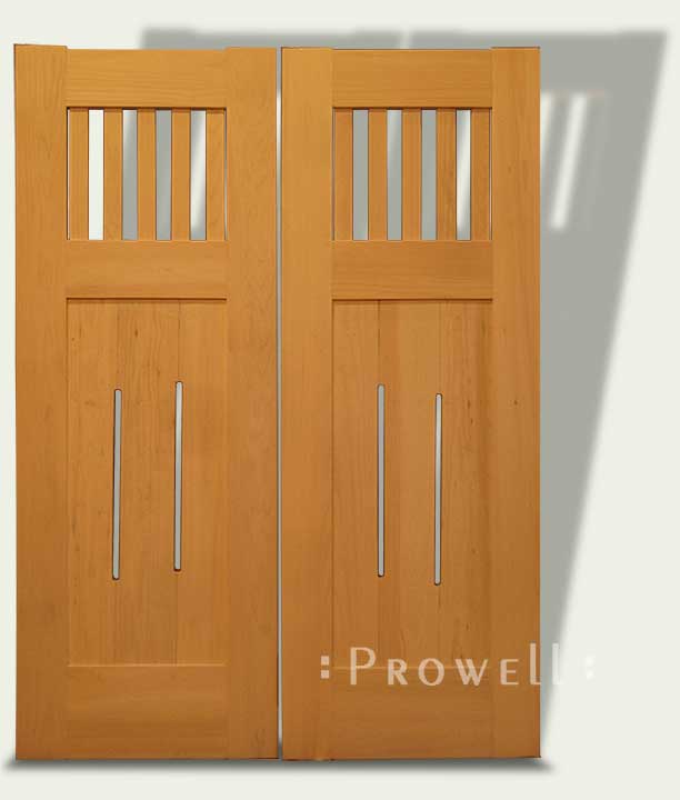 cropped image of double wooden gates #5-2 in Silicone Valley, California