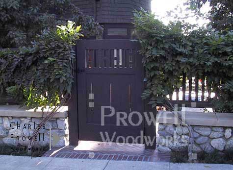 garden_gates_5a Arts and crafts wood garden gate #5 in Pasadena