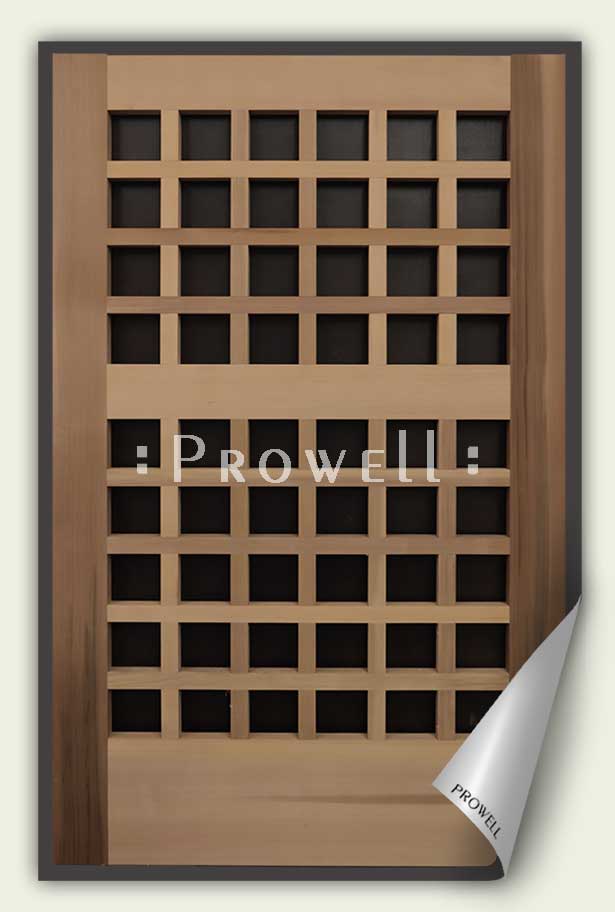 open grid wood gate #60-2. prowell
