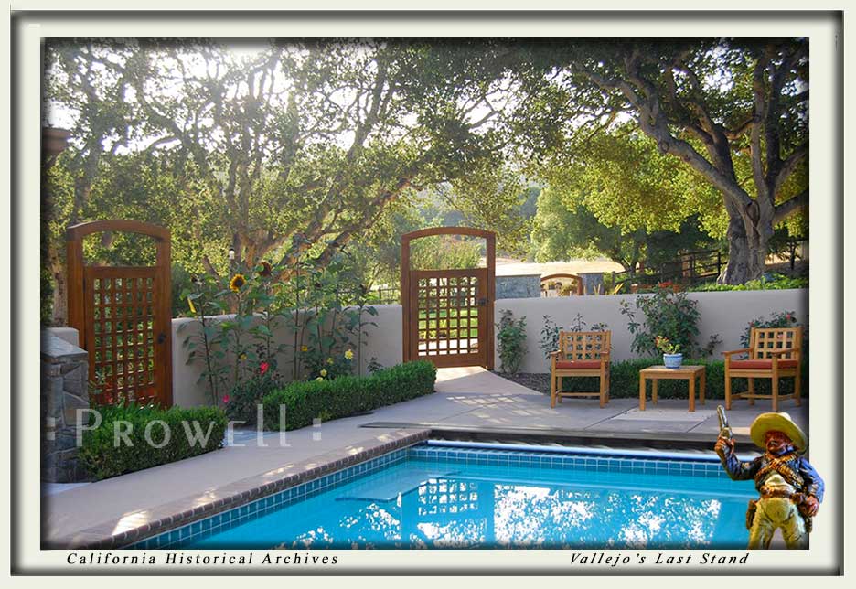 site photo showing pool gates #60 in Monterey, california.