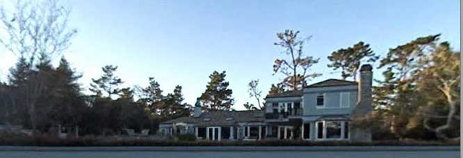 Site photo showing the residence in Pebble beach for gate style 65