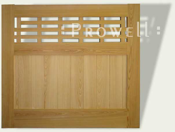 cropped photo showing gate design #67