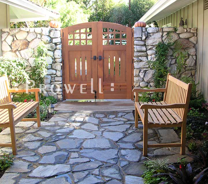 site photo showing double gates 70 in Los Angeles, california