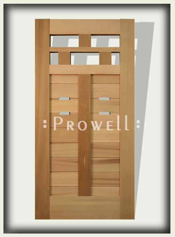 cropped image showing wood garden gate 71-4