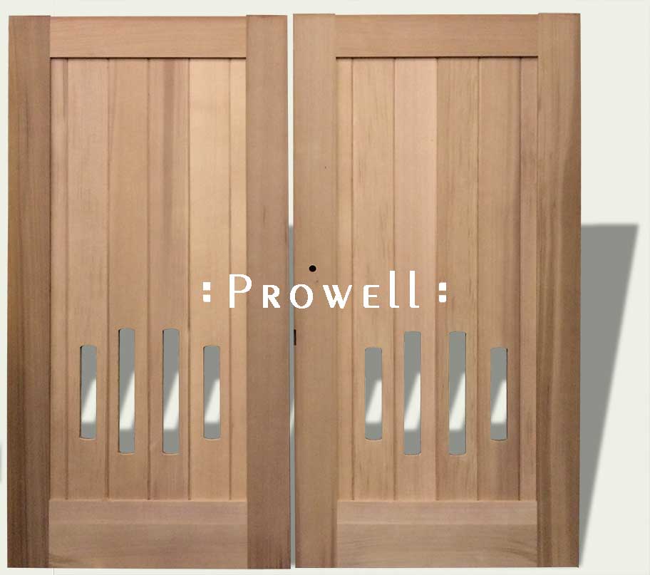 cropped photo showing double privacy gates 72-5