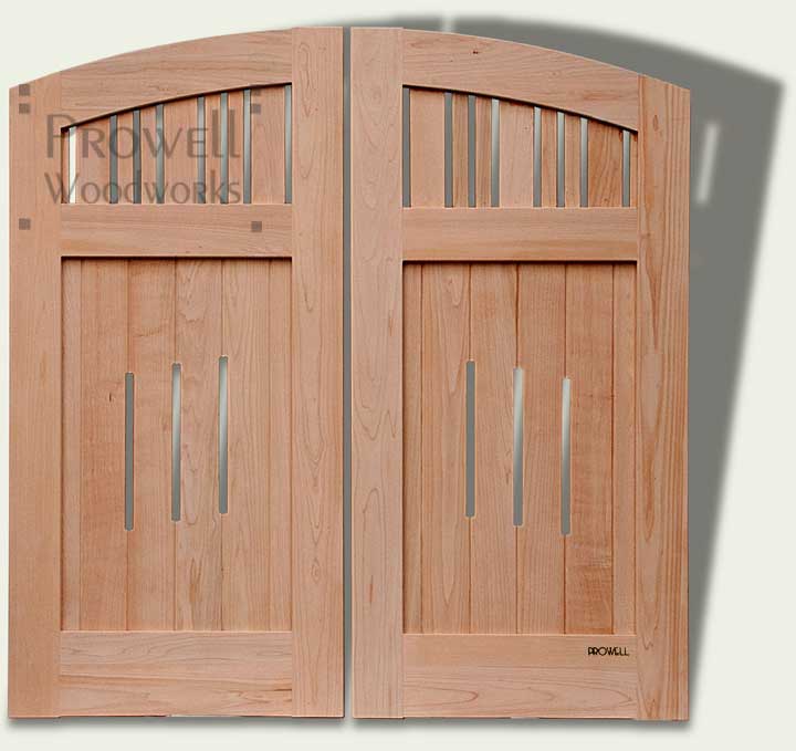 cropped photo showing double arch Gates #76