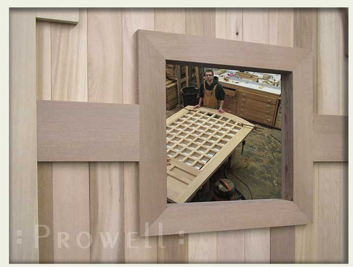 shop photo showing how to build window gate #78
