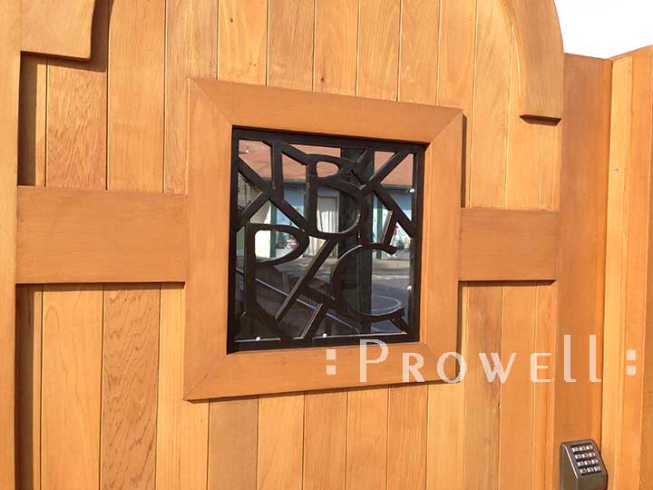 site photo showing a close-up of the grill for #78