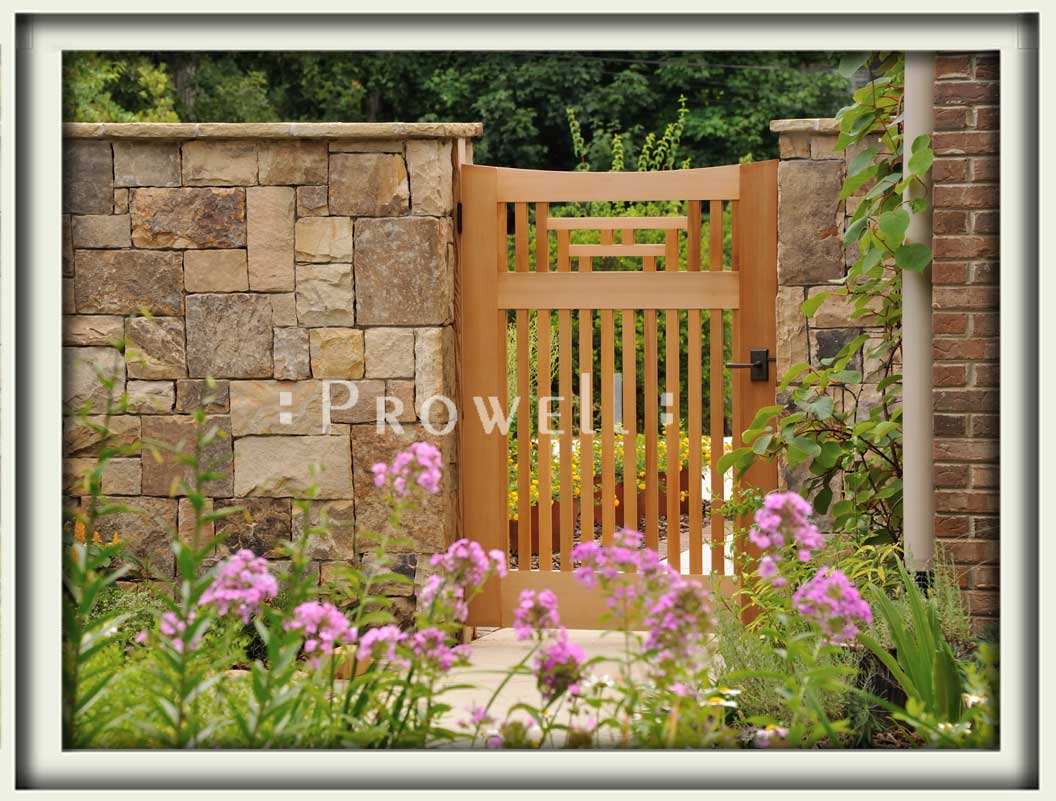 Japanese wood gate #79 in Georgia. prowell