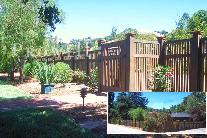 Custom Wood Garden Gate Japanese in San Anselmo, CA