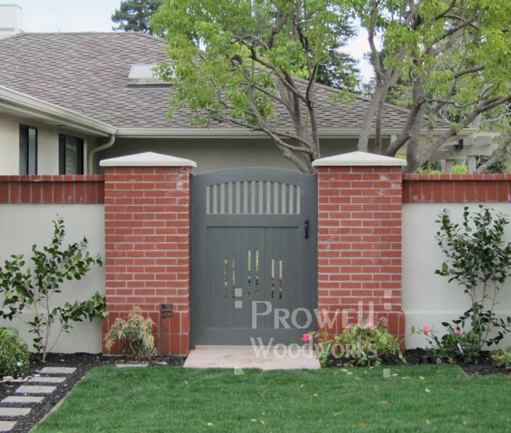 wooden gate door 7-15 in the San Francisco bay area