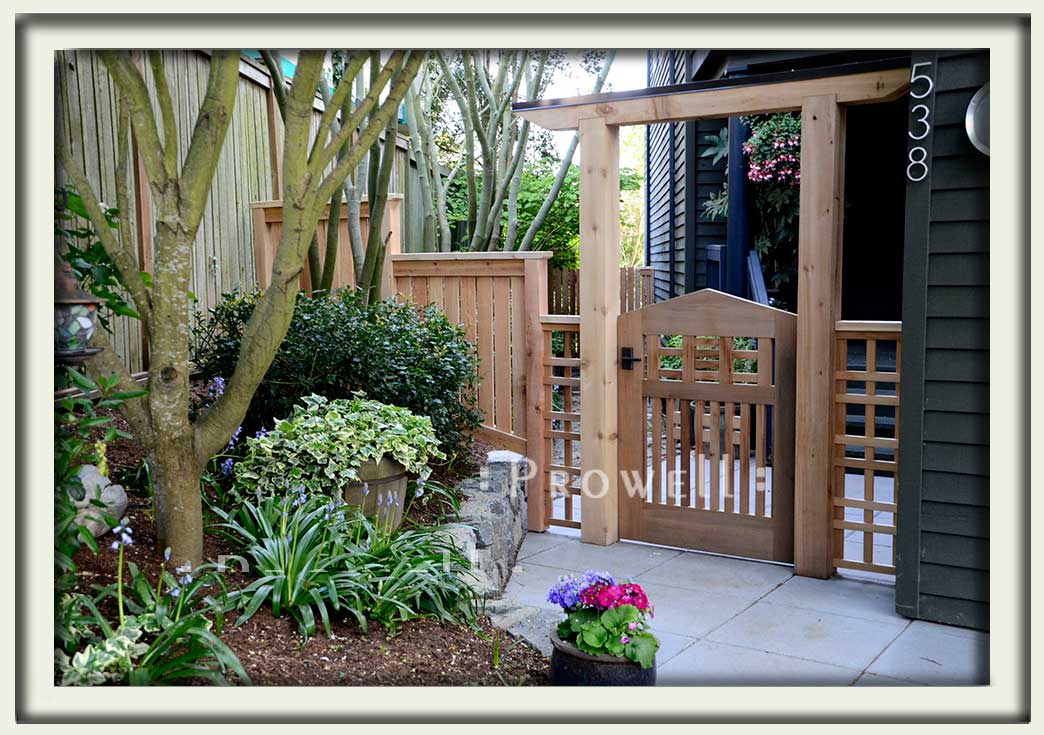 site photo showing the gable gate 80-1 in Seattle, Washington
